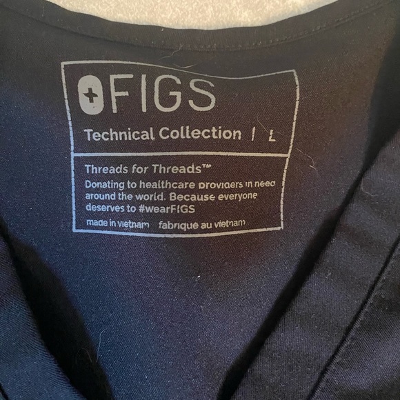 Figs Catarina one pocket scrub top in L - Picture 5 of 6